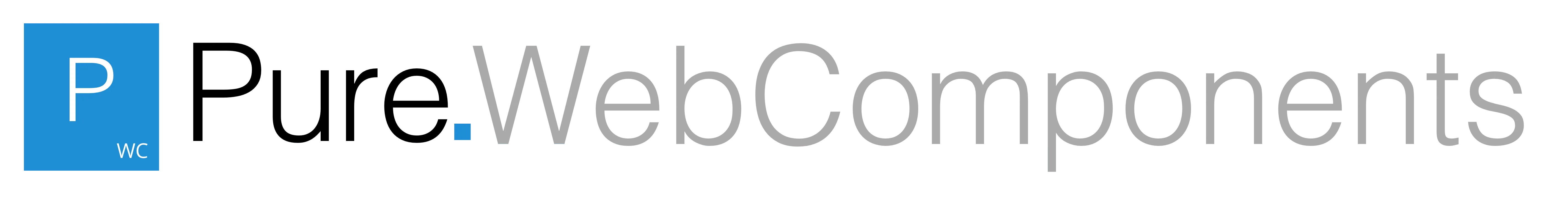 Pure Web Components logo