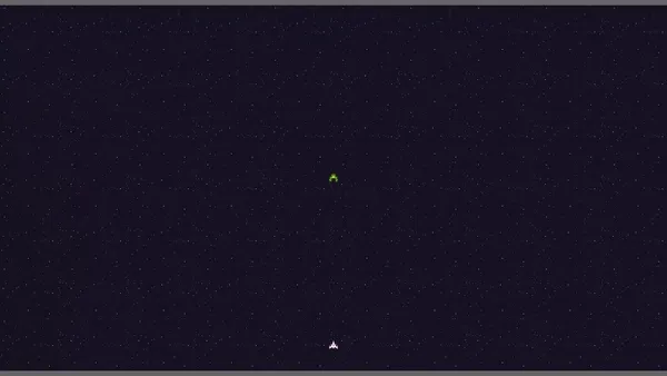 GIF of a the Bevy game rendering a fullscreen tiled background animated to scroll downwards.