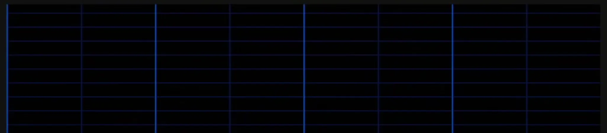 The Metasynth canvas with grid lines denoting note and time segments