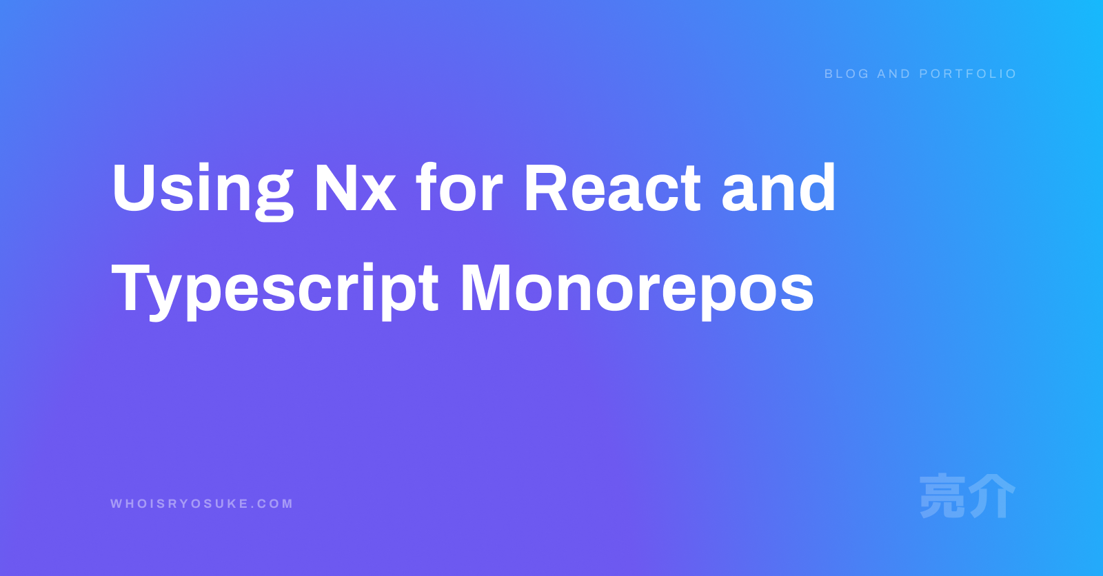 Sample Nx React app