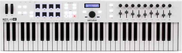 Arturia KeyLab Essential 61 MIDI keyboard from Sweetwater