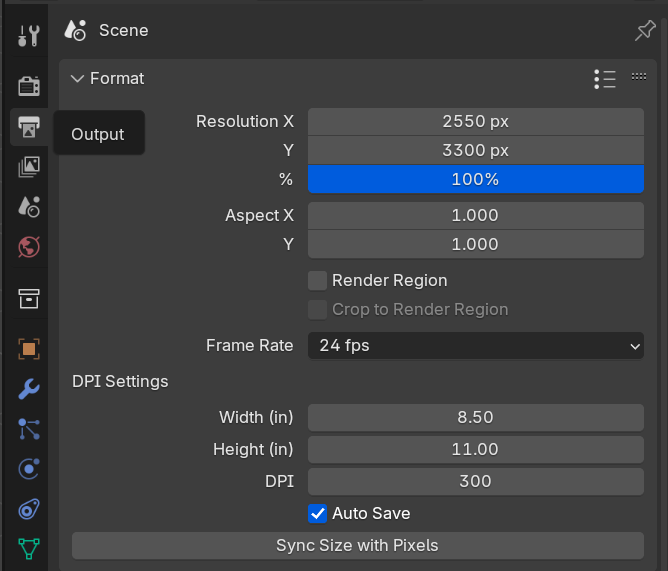 Plugin Panel in Blender